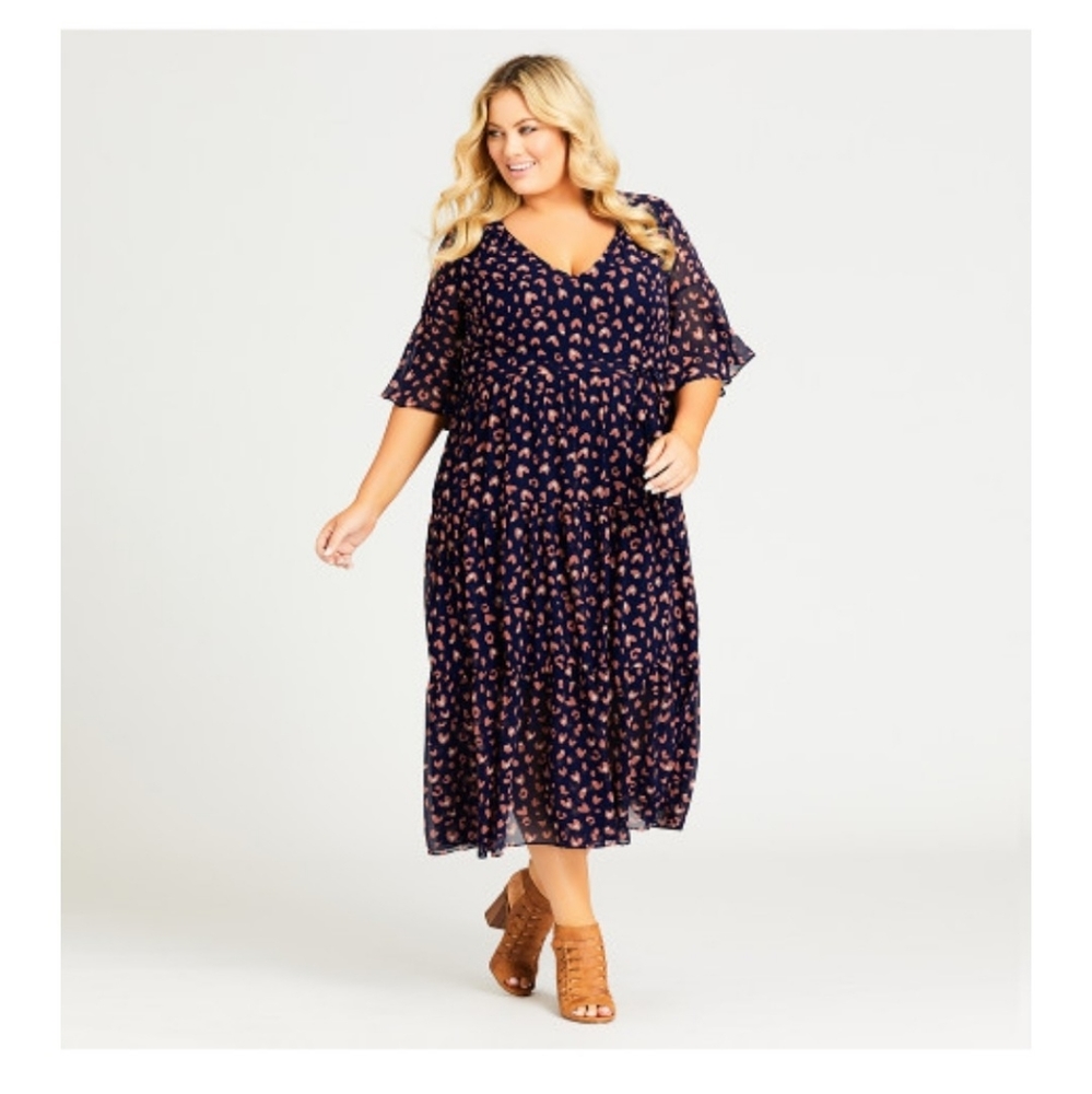 Papaya Maxi Dress